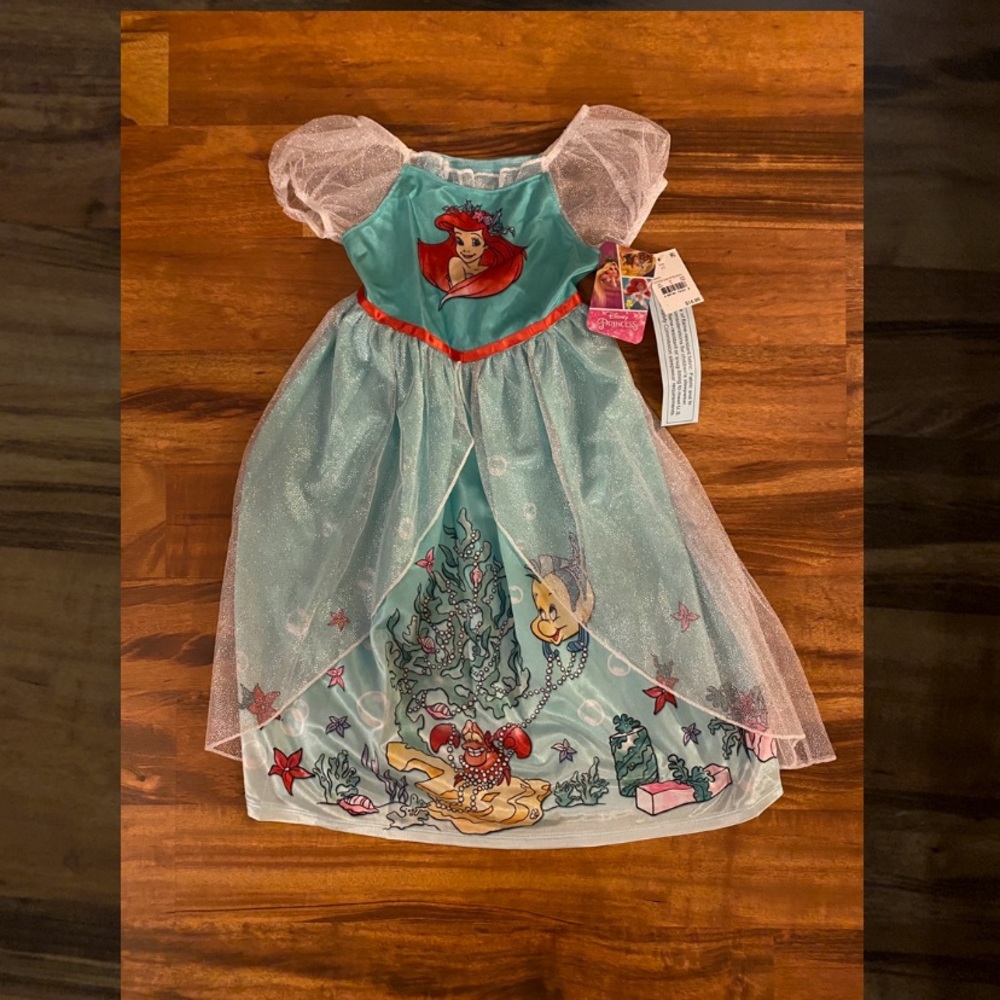 Little Mermaid Toddler Dress